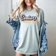 Senior 2021 Grad Shirt Retro 2021 Graduation Women's Comfort Colors T-Shirt Bay