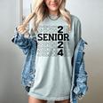 Senior 2024 Class Of 2024 Graduation 2024 Women Boy Girl Women's Comfort Colors T-Shirt Bay