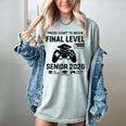 Senior 2026 Final Level Gamer Graduation 2026 Women's Comfort Colors T-Shirt Bay