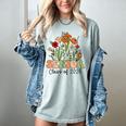 Senior 2026 Graduate Class Of 2026 Wildflowers Graduation Women's Comfort Colors T-Shirt Bay