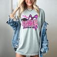 Senior 2027 Class Of 2027 Coquette Girl Pink Graduation 2027 Women's Comfort Colors T-Shirt Bay