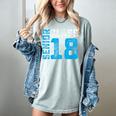 Senior Class 18 Shirt Graduation Apparel T-Shirt Women's Comfort Colors T-Shirt Bay