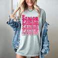 Senior Class Of 2026 Pink Coquette Bow Graduation 2026 Women's Comfort Colors T-Shirt Bay