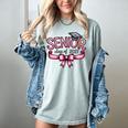 Senior Class Of 2027 Coquette Pink Bow Graduation 2027 Women Women's Comfort Colors T-Shirt Bay