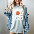 Senior Dad Class Of 2026 Cute Basketball Dad Graduation 2026 Women's Comfort Colors T-Shirt Bay