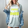 Senior Poppa 2025 Tennis Class Of 2025 Graduation Women's Comfort Colors T-Shirt Bay
