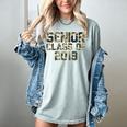 Seniors 2019 Class TShirt Camo Print T-Shirt Graduation Gift Women's Comfort Colors T-Shirt Bay