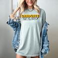 Sign My Shirt Graduate I Sign Sign School Graduation Women's Comfort Colors T-Shirt Bay