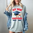 My Son Mastered It Shirt Masters Tee Graduate Graduation Women's Comfort Colors T-Shirt Bay