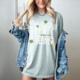 St Patricks Day Masters Degree MSW Graduation Social Work Women's Comfort Colors T-Shirt Bay