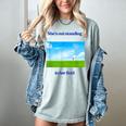 Out Standing In Her Field Graduation Tee Women's Comfort Colors T-Shirt Bay