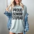 Stepfather SEN18R Graduation Party Stepdad Senior 2018 Shirt Women's Comfort Colors T-Shirt Bay
