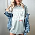 Straight Outta 1st Grade Class Of 2029 Shirt Graduation Women's Comfort Colors T-Shirt Bay