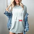 Straight Outta 4th Grade Graduation Class 2028 Fourth Grade Women's Comfort Colors T-Shirt Bay