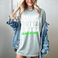Straight Outta Junior High School Class Of 2022 Graduation Women's Comfort Colors T-Shirt Bay