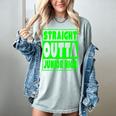Straight Outta Junior High School Graduation T-Shirt Women's Comfort Colors T-Shirt Bay