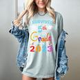 I Survived 5th Grade Graduation Class 2023 Elementary Women's Comfort Colors T-Shirt Bay
