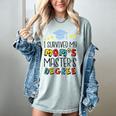 I Survived My Mom's Master's Degree Master Graduation Women's Comfort Colors T-Shirt Bay