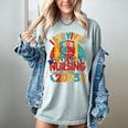 I Survived Nursing School Class Of 2025 Proud Graduation Women's Comfort Colors T-Shirt Bay