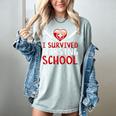 I Survived Nursing School Graduation Cool Women's Comfort Colors T-Shirt Bay