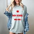 I Survived My Son's High School Diploma Graduation Premium Women's Comfort Colors T-Shirt Bay