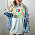 Team Second Grade Shirt 2nd Grade Back To School Graduation Women's Comfort Colors T-Shirt Bay