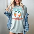 Trust Me I'Ve Got A Counseling Degree College Graduation Women's Comfort Colors T-Shirt Bay