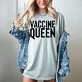 Vaccine Queen Nursing Graduation Shirt Women's Comfort Colors T-Shirt Bay