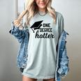 Women's One Degree Hotter College Masters PhD Graduation Party Women's Comfort Colors T-Shirt Bay