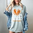 Women's Senior Niece Class Of 2026 Basketball Graduation Heart Women's Comfort Colors T-Shirt Bay