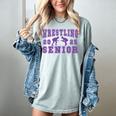 Wrestling Senior Night Wrestling Senior 2025 Graduation 49 Women's Comfort Colors T-Shirt Bay