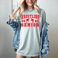 Wrestling Senior Night Wrestling Senior 2025 Graduation 7 Women's Comfort Colors T-Shirt Bay