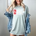 1 Social Battery Sarcastic Introverted Men Women Women's Comfort Colors T-Shirt Denim