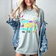 1980s 80's Baby 1990s 90's Made Me Birthday Nostalgia Vibes Women's Comfort Colors T-Shirt Denim