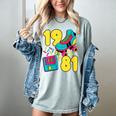 1981 Retro Raised In The 80s Old School Nostalgia Vibes Women's Comfort Colors T-Shirt Denim