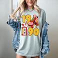 1990 Retro Raised On 90s Music Old School Nostalgia Punk Women's Comfort Colors T-Shirt Denim 1990 Retro Raised On 90s Music Old School Nostalgia Punk Women's Comfort Colors T-Shirt Denim