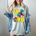 1990 Retro Raised In The 90s Old School Nostalgia Vibes Women's Comfort Colors T-Shirt Denim 1990 Retro Raised In The 90s Old School Nostalgia Vibes Women's Comfort Colors T-Shirt Denim