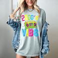 2000's Vibe Hip Hop Costume Early 2000s Party Nostalgia Women's Comfort Colors T-Shirt Denim
