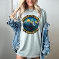 8-Bit Gamer Birder Blue Jay Arcade Nostalgia Nature Women's Comfort Colors T-Shirt Denim 8-Bit Gamer Birder Blue Jay Arcade Nostalgia Nature Women's Comfort Colors T-Shirt Denim