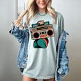 80s 90s Retro Party Costume Nostalgia Boombox Music Hip Hop Women's Comfort Colors T-Shirt Denim