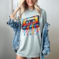 80s 90s Retro Party Costume Nostalgia Cassette Women's Comfort Colors T-Shirt Denim