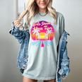 80s Fashion Girls Just Wanna Have Fun 1980s Nostalgia Women's Comfort Colors T-Shirt Denim