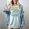 80s Nostalgia Retro Humor So Glad I Grew Up In The 80s Women's Comfort Colors T-Shirt Denim 80s Nostalgia Retro Humor So Glad I Grew Up In The 80s Women's Comfort Colors T-Shirt Denim