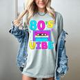 80's Vibe Retro Style Cassette Tape Nostalgia 1980s Party Women's Comfort Colors T-Shirt Denim