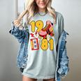 80s Vibes Mixed Tapes & Roller Skates 1981 Nostalgia Retro Women's Comfort Colors T-Shirt Denim