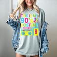 This Is My 90's Costume Retro 1990s Style Cassette Nostalgia Women's Comfort Colors T-Shirt Denim