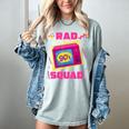 90s Rad Squad Retro Television 90s Aesthetic Nostalgia Women's Comfort Colors T-Shirt Denim
