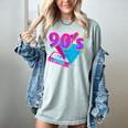 90's Vibe Retro Style Cassette Tape Nostalgia 1990s Party Women's Comfort Colors T-Shirt Denim
