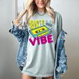 90's Vibe Retro Style Cassette Tape Nostalgia 1990s Party Women's Comfort Colors T-Shirt Denim