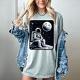 Aesthetic Spaceman Astronaut On The Moon Space Introvert Women's Comfort Colors T-Shirt Denim Aesthetic Spaceman Astronaut On The Moon Space Introvert Women's Comfort Colors T-Shirt Denim